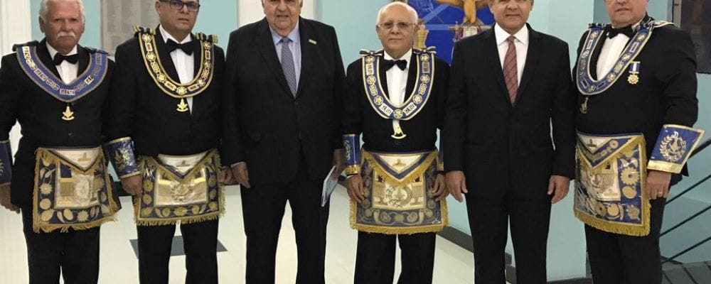 Luciano Barreto recebe homenagem da maçonaria Sergipe.