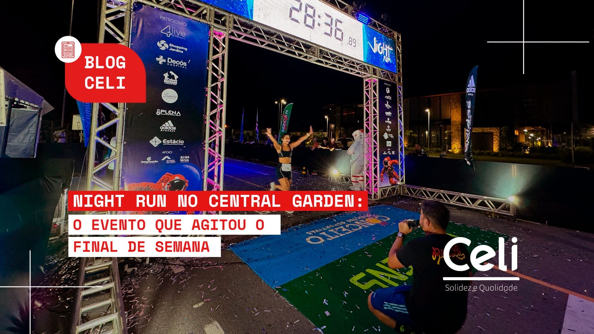 Night Run no Central Garden – Saiba tudo sobre o evento que agitou o final de semana em Aracaju